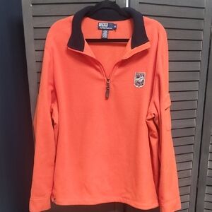Vibrant Orange FleeceRare Vintage POLO RALPH LAUREN XXL